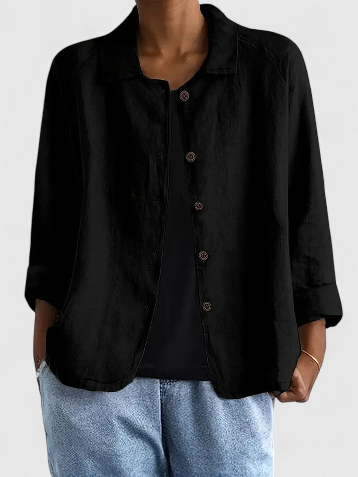 Chic & stylish women's long-sleeve top, sophisticated for any fashion occasion.
