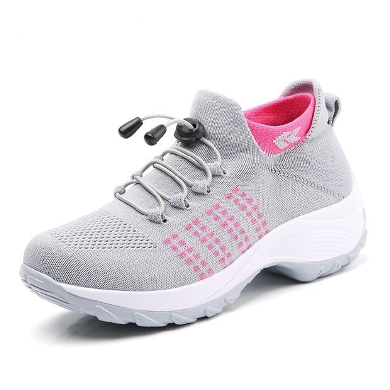 Lightweight women's shoes designed for walking comfort and support all day long.