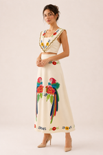 Print Beige