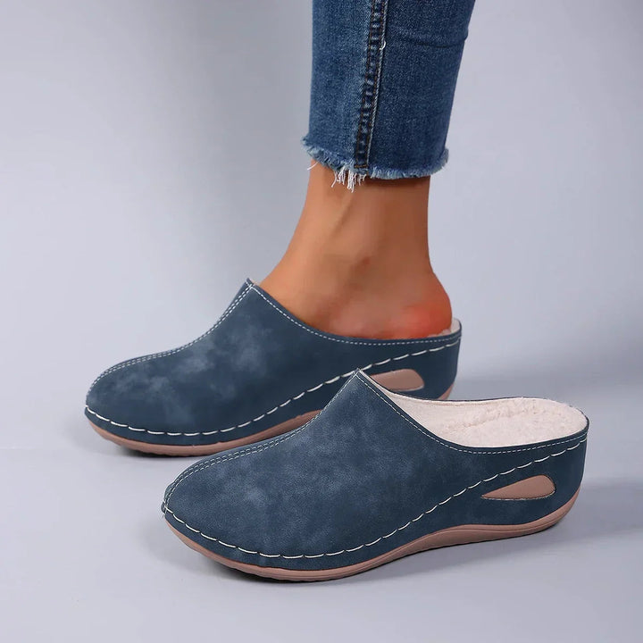 Versatile women's comfort clogs, easy slip-on shoes for casual wear, outdoor, or house.