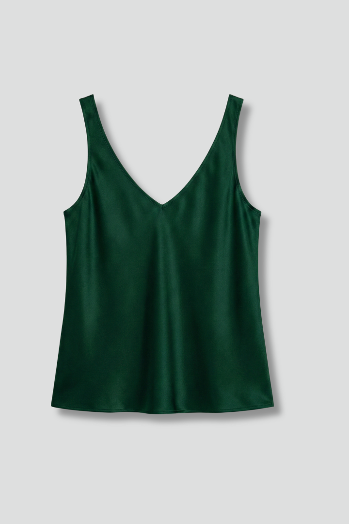 Women's V-neck sleeveless tank top, perfect for casual summer fashion.