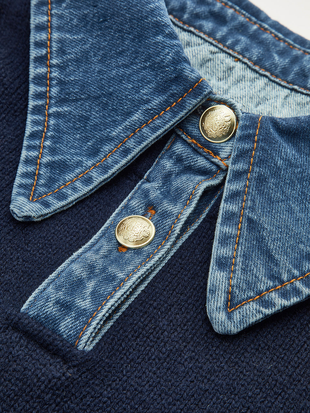 Fashionable women's 2-in-1 lapel sweater, a comfortable and chic versatile top for elegant casual style.
