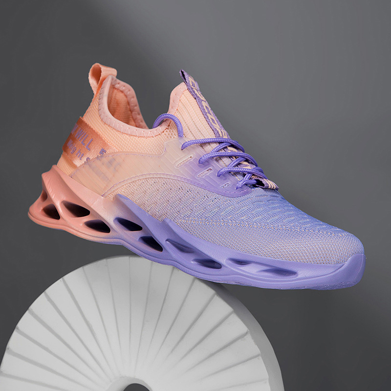 Athletic women's walking sneakers, offering flexible support & exceptional comfort for active days.