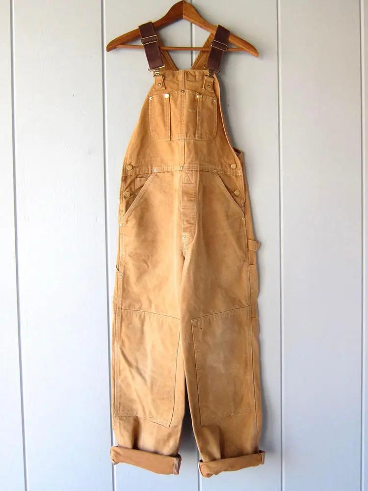 Adjustable women's wide-leg jumpsuit with utility pockets, perfect for versatile spring/summer fashion.