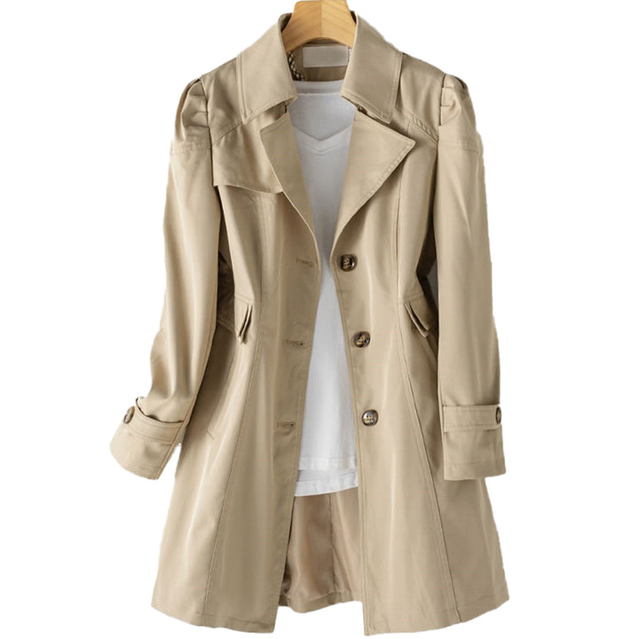 Comfortable women's windbreaker. Everyday rain & wind resistant jacket, great casual outerwear for spring & fall.