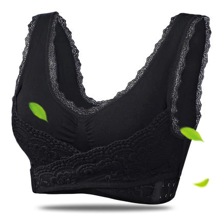 Supportive women's wireless comfort bra with side closure for daily wear.