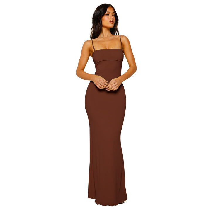Elegant Zest Hour backless gown, a stunning formal evening dress.