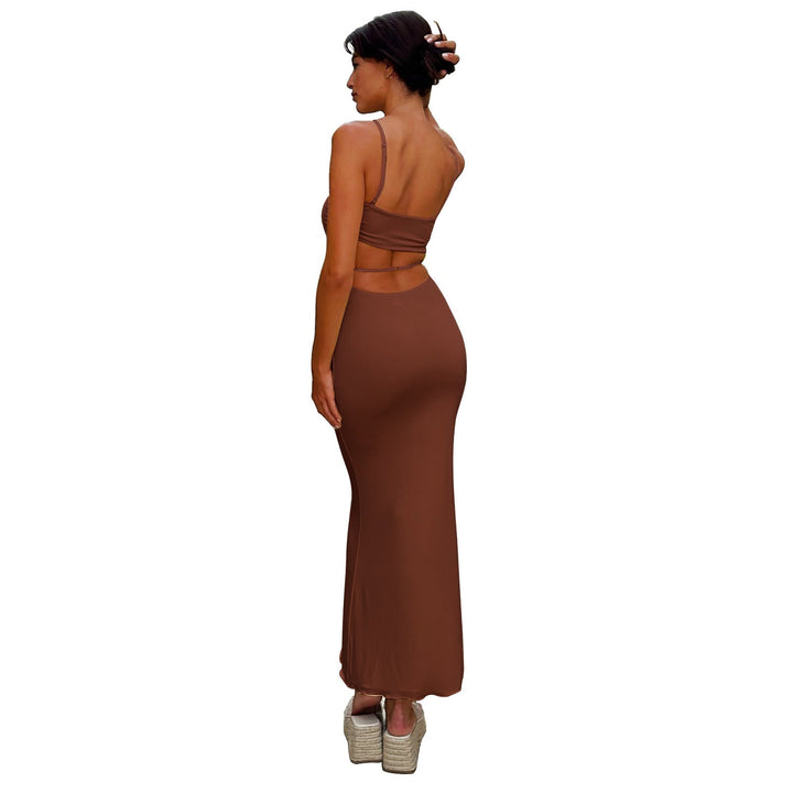 Elegant Zest Hour backless formal dress, a sophisticated maxi gown.
