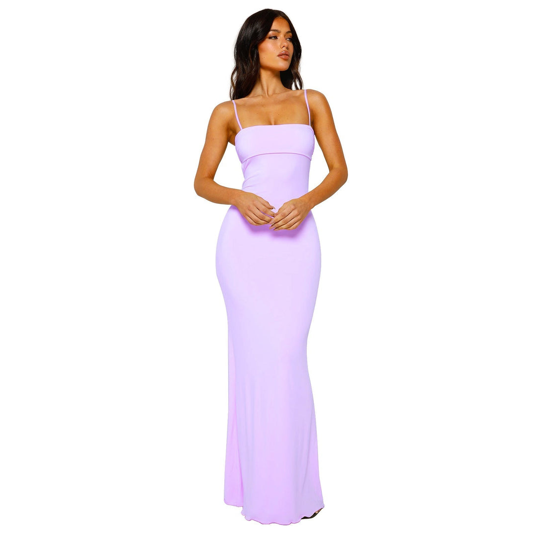 Women's Zest Hour backless gown, elegant & sophisticated party dress.