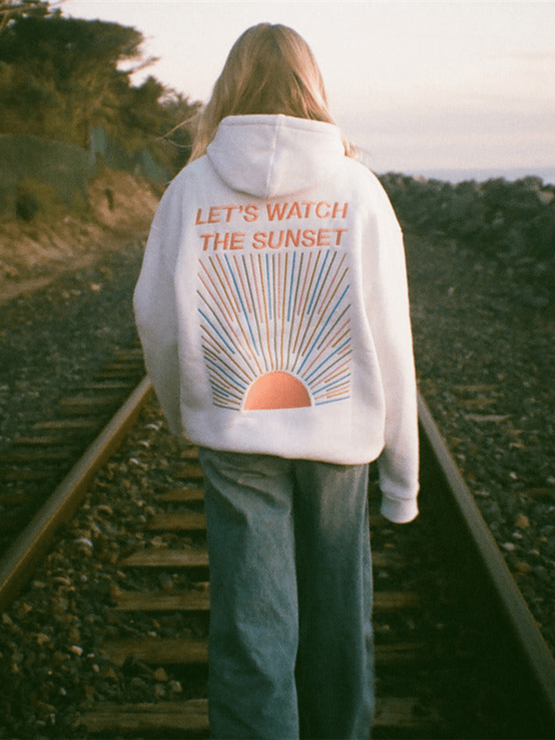 Women's Lightweight Graphic Hoodie - Ophelia - Casual Relaxed Fit - Lexians